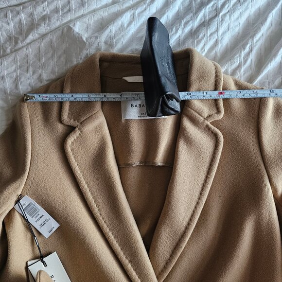 Aritzia Babaton Stedman Coat - 2018 - Soft Camel - Sz XXS - NWT - Picture 14 of 16